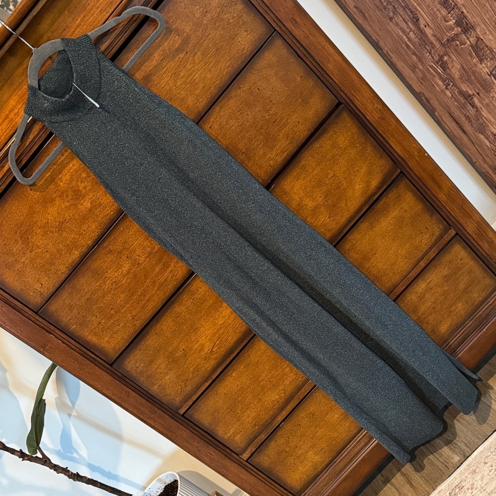 Banana Republic sleeveless, midi sweater dress
